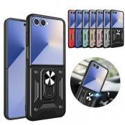 Galaxy Z Flip7 Ѿ׷  С ޤꤿ߷ ޥͥåȼֺܥۥб ηդ ɵǽ 2Ź¤ ȥå׷ 