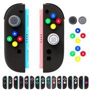Nintendo Switch 2 カバー スティック + 方向ボタン + abxyボタン シリコンリング スティック保護リング スティックの軸を守る