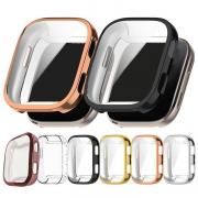Amazfit Bip 6 ケース カバー メッキ / クリア 液晶保護 フィルム一体 保護ケース/カバー TPU 耐衝撃ケース/カバー ソフトケース