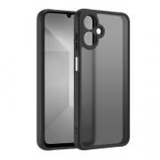 Galaxy A25 5G ケース SC-53F SCG33 耐衝撃 カバー マット 背面半透明 側面TPU+ 背面プラスチック ストラップ穴 Samsung サムスン ギャラクシー A25 5G