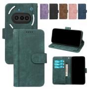Nothing Phone 3a ケース 3a Pro手帳型 カバー ストラップ穴あり PUレザー 手帳型PUレザーケース シンプル ナッシング フォン3a/3aプロ