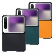 HUAWEI Pura X ケース カバー 折りたたみ型 PUレザーケース ストラップ穴 かわいい シンプル ファーウェイ プーラ X おすすめ
