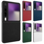 HUAWEI Pura X ケース カバー 折りたたみ型 PUレザーケース メッキ かわいい シンプル ファーウェイ プーラ X おすすめ