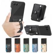 Razr 60 ケース Razr60 Ultra カバー PUレザー+プラスチック 持ち手 ベルト 落下防止ベルト スマホベルト 片手操作