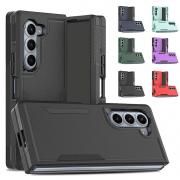 Galaxy Z Fold7 ケース カバー 折りたたみ型 メラ保護あり 側面TPU+ 背面プラスチック シンプル お洒落 保護ケース