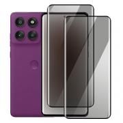 Edge 60//Edge 60S/Edge 60 Pro 覗き見防止 ガラスフィルム 2枚入 強化ガラス 液晶保護 9H 液晶保護シート