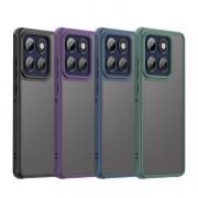Edge 60 ケース Edge 60S/Edge 60 Pro/Edge 60S Pro 耐衝撃 カメラ保護あり カバー マット仕上げ 半透明 マット TPU + プラスチック シンプル