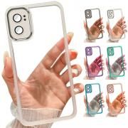 OPPO Reno13 A クリアケース reno 13a カメラ保護あり カバー クリア 透明  TPU ソフトケース 側面半透明 マット