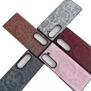 Galaxy Z Fold7  ޤꤿ߷ ҥ祦 PU쥶 ̥  Qi 磻쥹 Samsung ॹ 饯 Z ե7