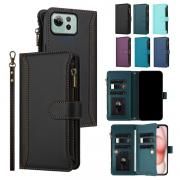 Zenfone 12 Ultra 手帳型 カバー PUレザー ファスナー付き 手帳型PUレザーケース カード収納 ストラップ付き ASUS エイスース ゼンフォン12 ウルトラ