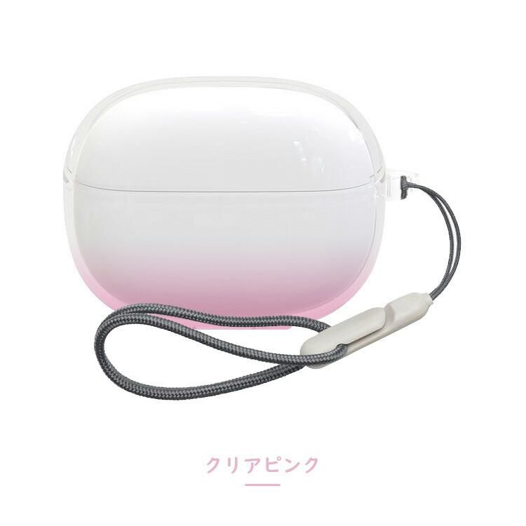 Shokz OpenDots ONE クリアケース カバー クリア 透明 グラデーション