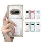 Nothing Phone 3a クリアケース 透明 カバー 耐衝撃 ケース/カバー TPU + プラスチック ストラップ穴 ナッシング フォン3a おすすめ おしゃれ スマートフォン/スマフォ