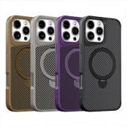iPhone17 ケース 17 Air/17 Pro/17 Pro Max カメラ保護あり 耐衝撃 カバー カーボン調 一体型リング付き スタンド機能 お洒落 かっこいい