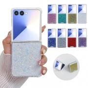 Galaxy Z Flip7 Ѿ׷  /С ޤꤿ߷ TPU եȥ  ʡХѡ ȥå׷ İ å  餭