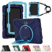 Galaxy Tab Active5 Pro ケース 10.1インチ 耐衝撃 カバー TPU 耐衝撃ケース ペン収納 ショルダー紐 ストラップ/肩掛け紐