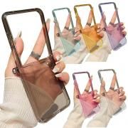 Galaxy Z Flip7 ꥢ/С ޤꤿ߷ ȾƩ եȥ ȥåץۡդ İ ޯ Samsung ॹ 饯 Z եå7