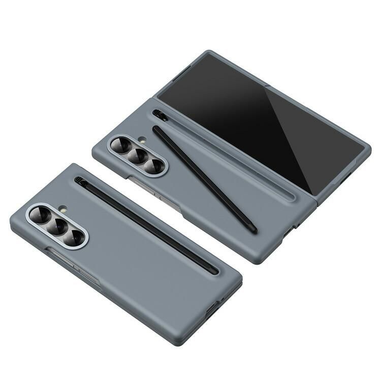 Galaxy Z Fold7 ケース 折りたたみ型 強化ガラスフィルム付き 強化