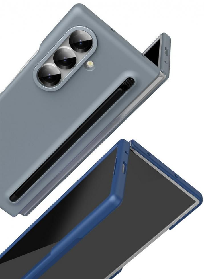 Galaxy Z Fold7 ケース 折りたたみ型 強化ガラスフィルム付き 強化