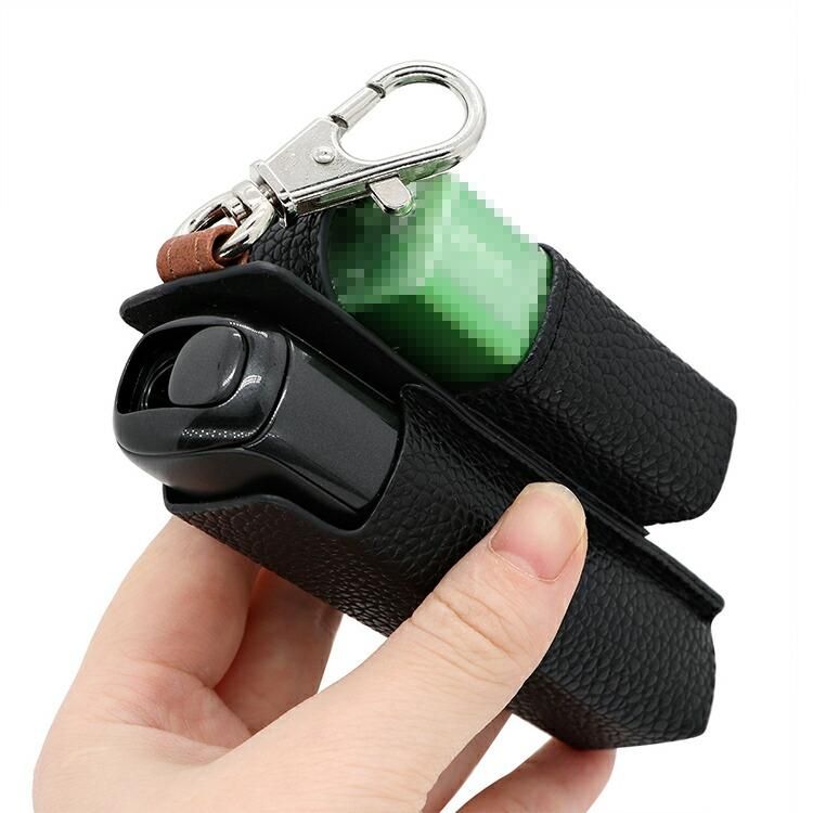 Ploom Aura ケース カバー PUレザー カラビナ付き タバコ収納 収納