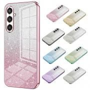Galaxy A36 5G ケース カメラ保護あり カバー メッキ TPU ソフトケース ストラップ穴  煌めき かわいい 可愛い お洒落
