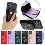 CMF Phone 2 Pro ケース カバー  PUレザー 一体型リング付き タンド機能 ストラップ付き カード収納 Nothing ナッシング CMF Phone 2 Pro