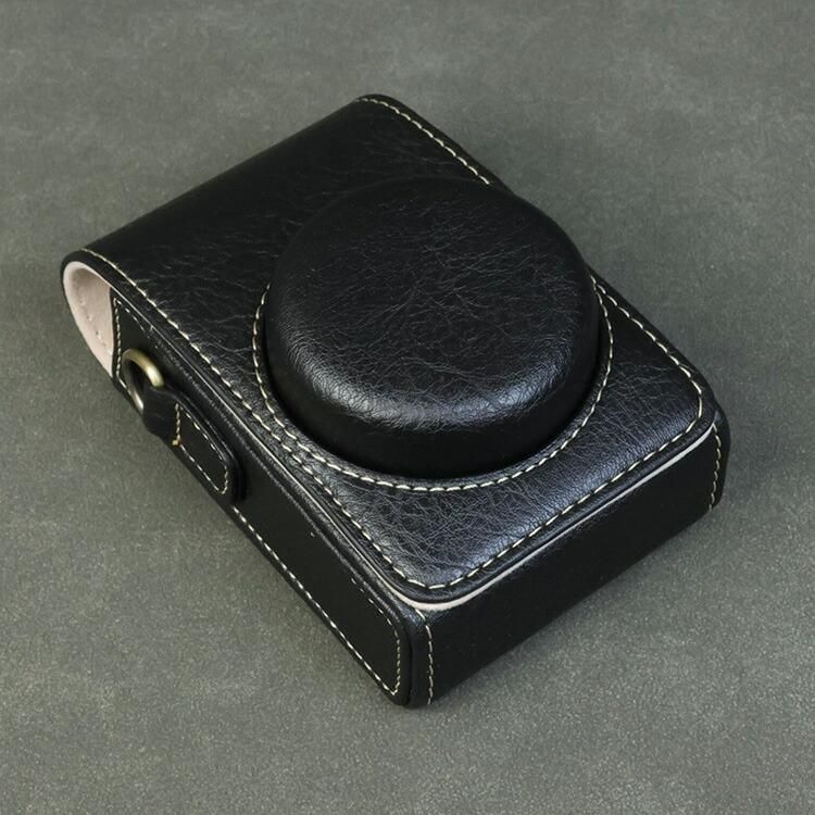 LUMIX DC-TZ99 ケース ZS99 カバー ショルダーストラップ付き PU