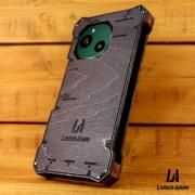 AQUOS R10  ケース 木製 ウッドケース 耐衝撃 木のケース 本革 タイプ1 かっこいい 天然素材 ミリタリー R10/R9 共通 LUNBER ARMOR -LBAM