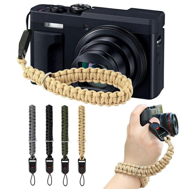 LUMIX DC-TZ99 ストラップ ZS99 ハンドストラップ 落下防止 片手巻き