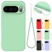 Pixel10 ケース Pixel 10 Pro / Pixel 10 Pro XL 耐衝撃 カバー ストラップ付き TPU ソフトケース 可愛い お洒落 おしゃれ