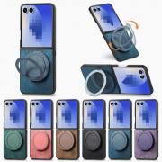 Galaxy Z Flip7  /С ޤꤿ߷ ηդ ɵǽ PU쥶 ץ Samsung ॹ 饯 Z եå7