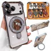 iPhone17  ꥢС 17 Air/17 Pro/17 Pro Max ݸ Ʃ å Ѿ׷⥱ ߥ顼դ դ Apple ե1