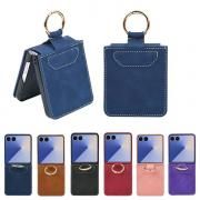 Galaxy Z Flip7  /С ޤꤿ߷ ηդ ɵǽ ȥå׷ PU쥶 ä ޯ