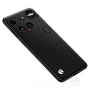 Nothing Phone 3 ケース カバー PUレザーケース カーボン調 ストラップ穴 保護ケース ナッシング フォン 3 アンドロイド