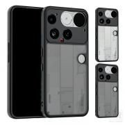 Nothing Phone 3 ケース カバー マット 透明 TPU +プラスチック シンプル 保護ケース ナッシング フォン 3 スマフォ スマホ スマートフォンケース