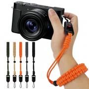 SONY RX100 ストラップ ハンドストラップ 落下防止 片手巻き 手首 一眼レフ リストストラップ 取り外し簡単