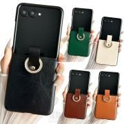 Galaxy Z Flip7  /С ޤꤿ߷  PU쥶  饤󥹥ȡ ηդ Samsung ॹ 饯 Z եå7