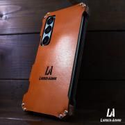 Xperia 1 VII ケース 革 栃木レザー 本革 耐衝撃 天然素材 自然素材 オリジナルデザイン ハンドメイド スタイリッシュ 国産素材と国内製造こだわりの逸品-LBAM