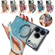 iPhone17  󥺥Сդ  17 Air/17 Pro/17 Pro Max С ȥåդƩ Ѿ׷ Qi 磻쥹 б եȥ