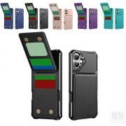 iPhone17  Ѿ׷ Air/17 Pro/17 Pro Max PU쥶 ɼǼ ȥå׷ ɵǽ 岼  ݸ ʡХѡ ץ