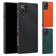 REDMAGIC 11 Pro ケース 11 Pro+ 耐衝撃 カバー PUレザー 背面ケース ストラップ穴 Nubia  ヌビア レッドマジック11プロ / 11プロ プラス