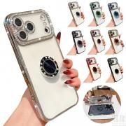 iPhone17  ꥢ Air/17 Pro/17 Pro Max С Ѿ׷ ꥢ Ʃ ʬΥդ ɵǽ å 饤󥹥ȡ TPU եȥ İ