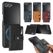 Galaxy Z Flip7  ޤꤿ߷ PU쥶  ʬΥɼǼ ɵǽ Samsung ॹ 饯 Z եå7 ݸ