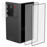 nubia Fold 饹ե 饹 2å 8 ݸե+֥ǥץ쥤վݸե վݸե