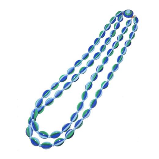 TRIFARI トリファリ ブルーストーン ヴィンテージ ネックレス