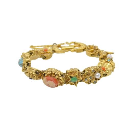 ゴールデット(Goldette)スライドスタイルのヴィンテージチャーム