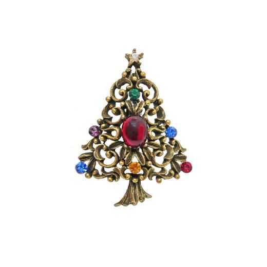 J.J.》 gold lady vintage brooch ジェイジェイ JJ ジョネット