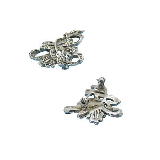 レビュー高評価の商品！ リーフモチーフのヴィンテージマーカサイトブローチ｜ Daisy BonBon アクセサリー