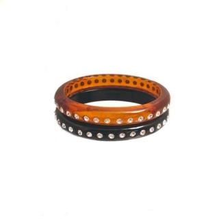 アンティークジュエリー　ブレス Antique Jewelry レトロな蛇型ジェムチタンスチールブレスレット