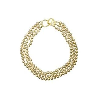 ケネスジェイレーン クリスタルゴールド バングル ブレスレット