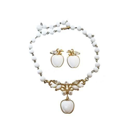 トリファリ・林檎のヴィンテージネックレスセット(特許)｜Daisy BonBon